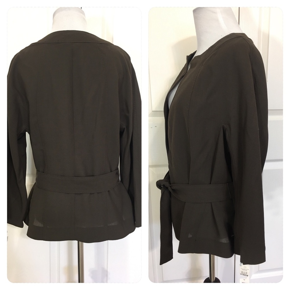 NWT! Talbots brown jacket - Picture 2 of 8